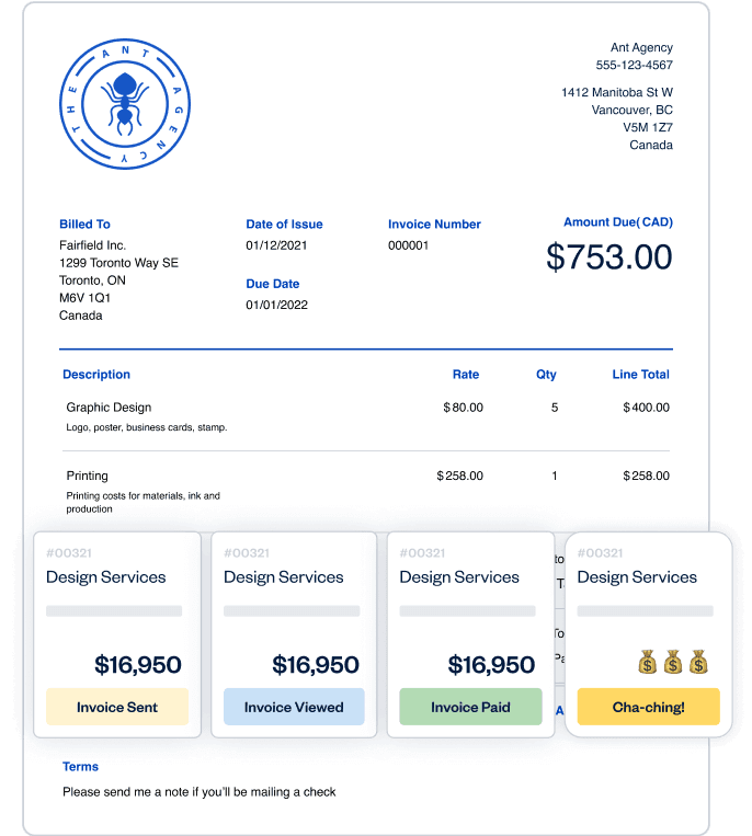Invoicing